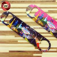 Heat transfer/full color printing sublimation stainless steel bar blade bottle opener