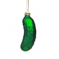 Xmas holiday decoration hanging christmas tree pickle ornament