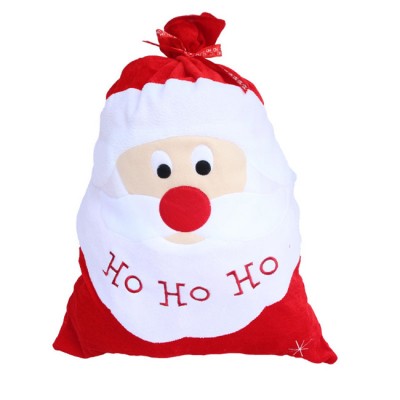 New Design Lovely Food Storage Large Christmas Decorations Kids Gift Santa Bag